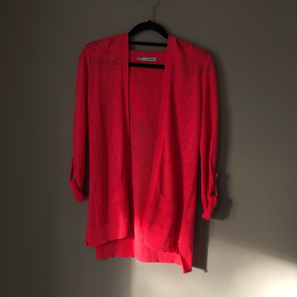 Bright Pink Cardigan